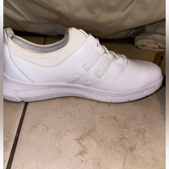 Shoes for Crew white Lila Karina Slip On Slip Resistant Work Shoes Size 9 - Picture 8 of 14